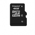 SDHC Card Micro   4GB Kingston        Class  4