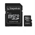 SDHC Card Micro  16GB Kingston        Class  4