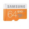 SDXC Card Micro  64GB Samsung  EVO    Class 10