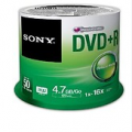 Sony DVD+R             50 stuks spindel  16x