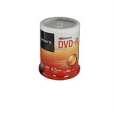 Sony DVD-R            100 stuks spindel  16x