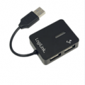 LogiLink  4 Port Hub, USB 2.0 passief Zwart