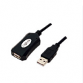 Verlenging USB 2.0 A --> A  5.00m LogiLink + versterker