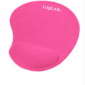 Mousepad LogiLink Wristpad Pink