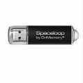 USB 2.0 FD  16GB CnMemory Spaceloop zwart